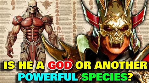 On the Origin of Shao Kahn's Species .